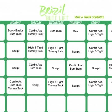 Brazil-Butt-Lift-Slim-Shape-Schedule