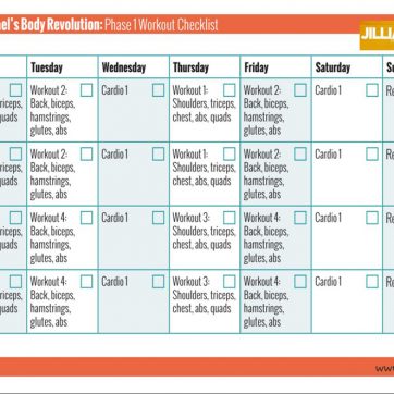 Jillian Michaels Body Revolution phase 1