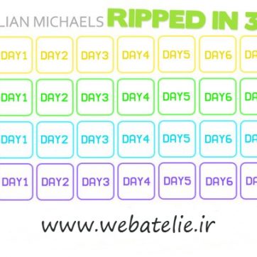 Ripped in 30 calendar